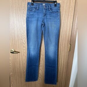 Citizens of Humanity Med Wash Straight Leg Denim Jeans Women’s 26